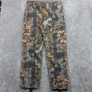 Vintage Commander Camo Cargo Pants Mens 34x31 Trebark Lynch Camouflage Hunting